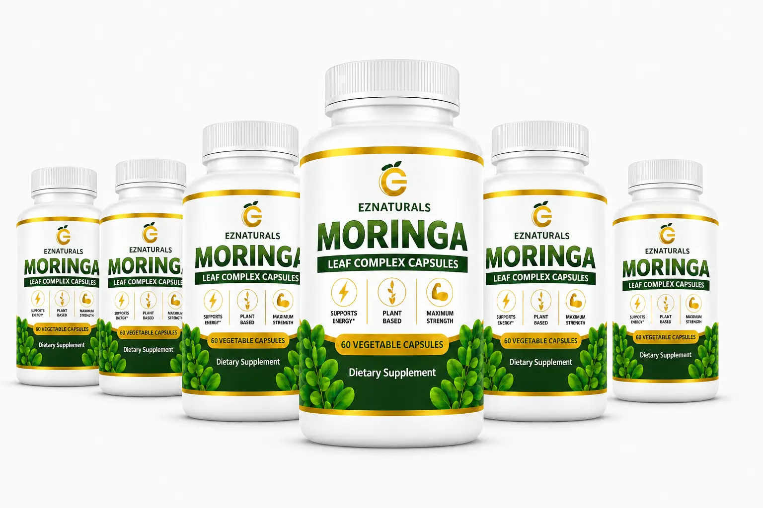 Moringa Leaf Complex six bottle bundle